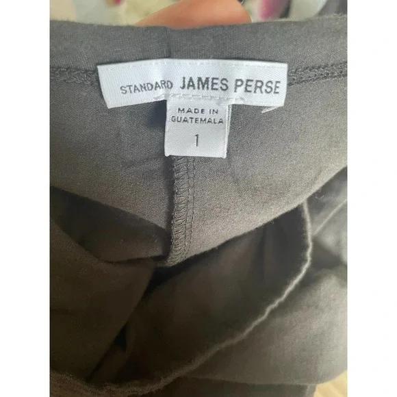 JAMES PERSE Long Sleeve Ruched Midi Dress Women's Sleeve Dress Size 1 - Picture 4 of 4